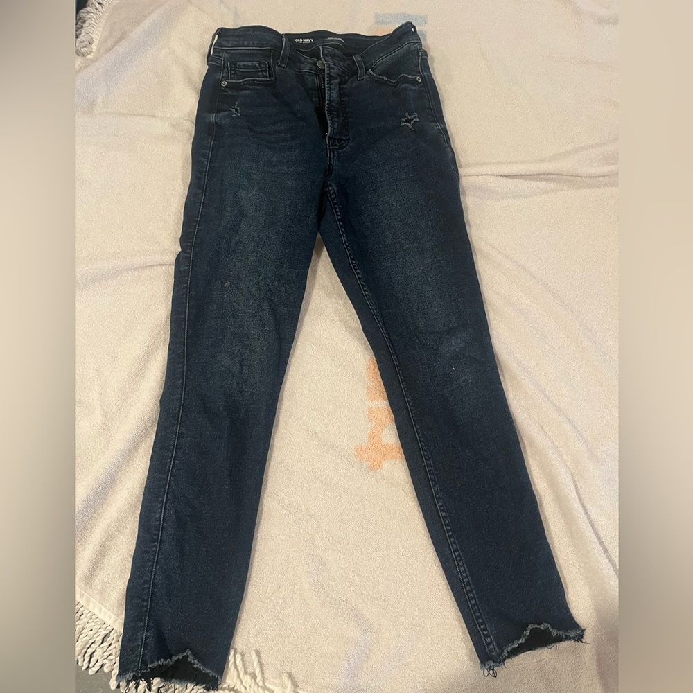 Old Navy Women's Dark Wash Ankle Jeans